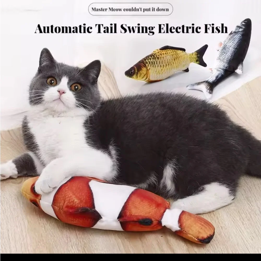 Interactive Fish Cat Toy